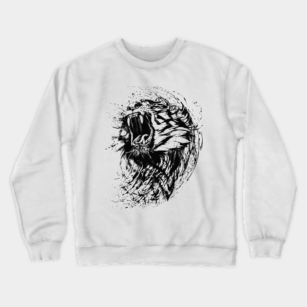 Be a tiger t shirt Crewneck Sweatshirt by we4you